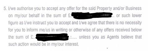clause 5 of a typical RTA contract